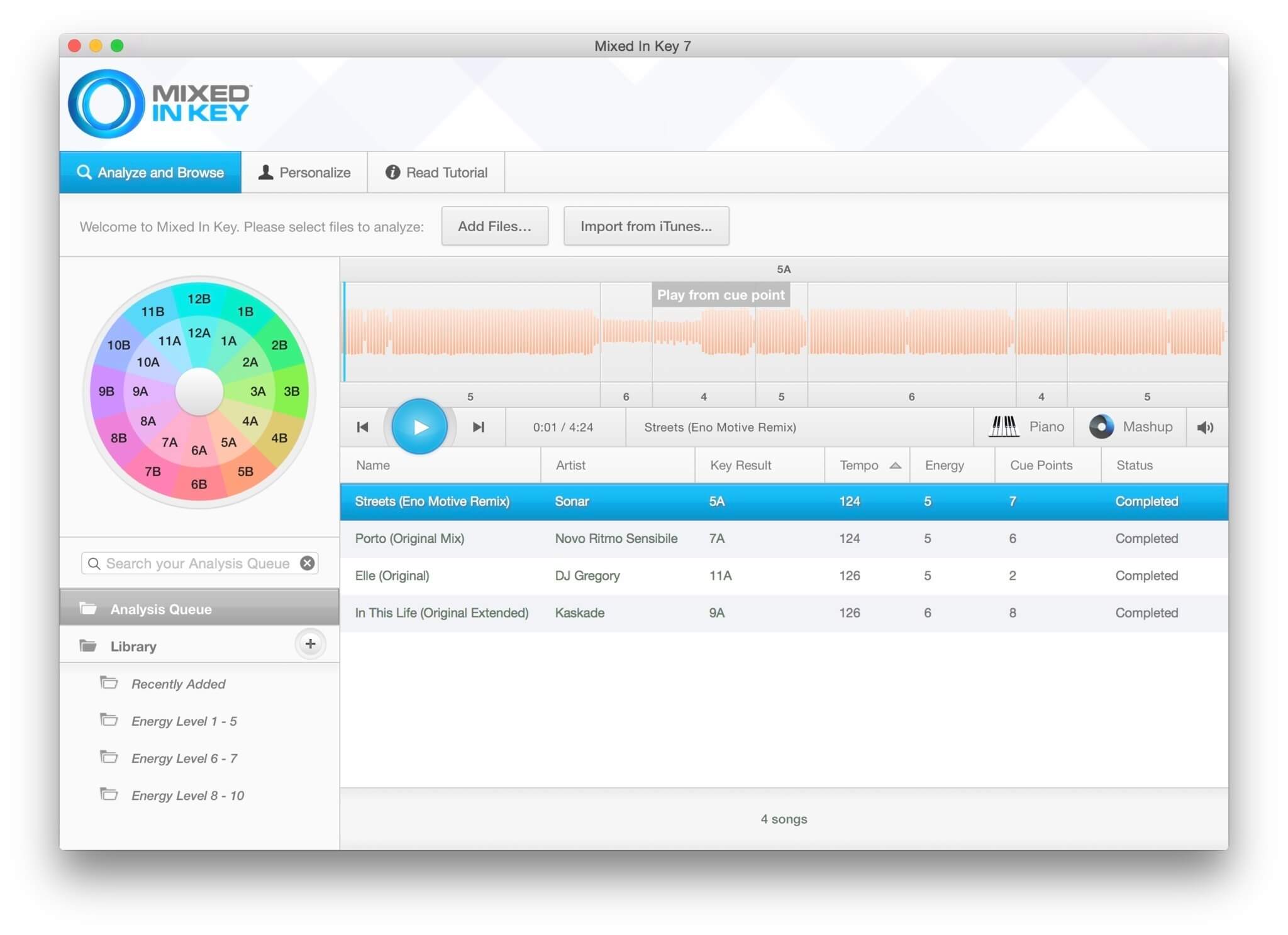 Mixed In Key 8.5.3 screenshot