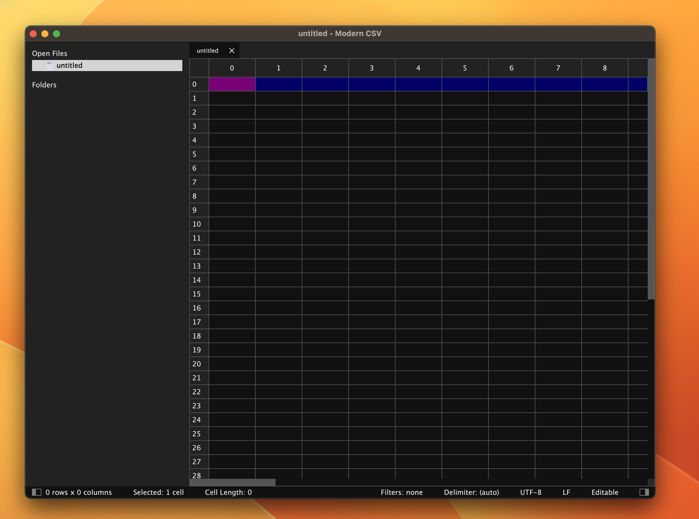 Modern CSV 2.3.1 screenshot