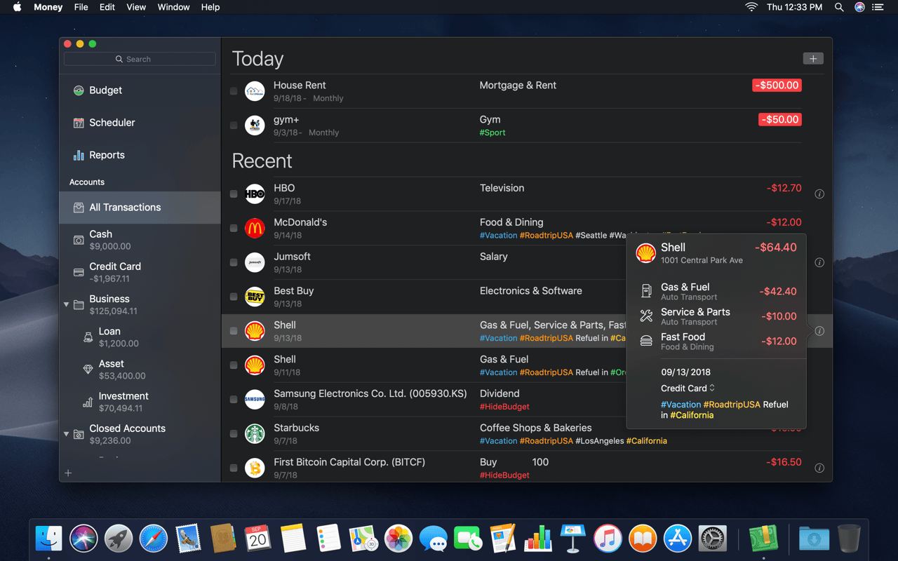 Money 5.5 – Personal accounting app. screenshot