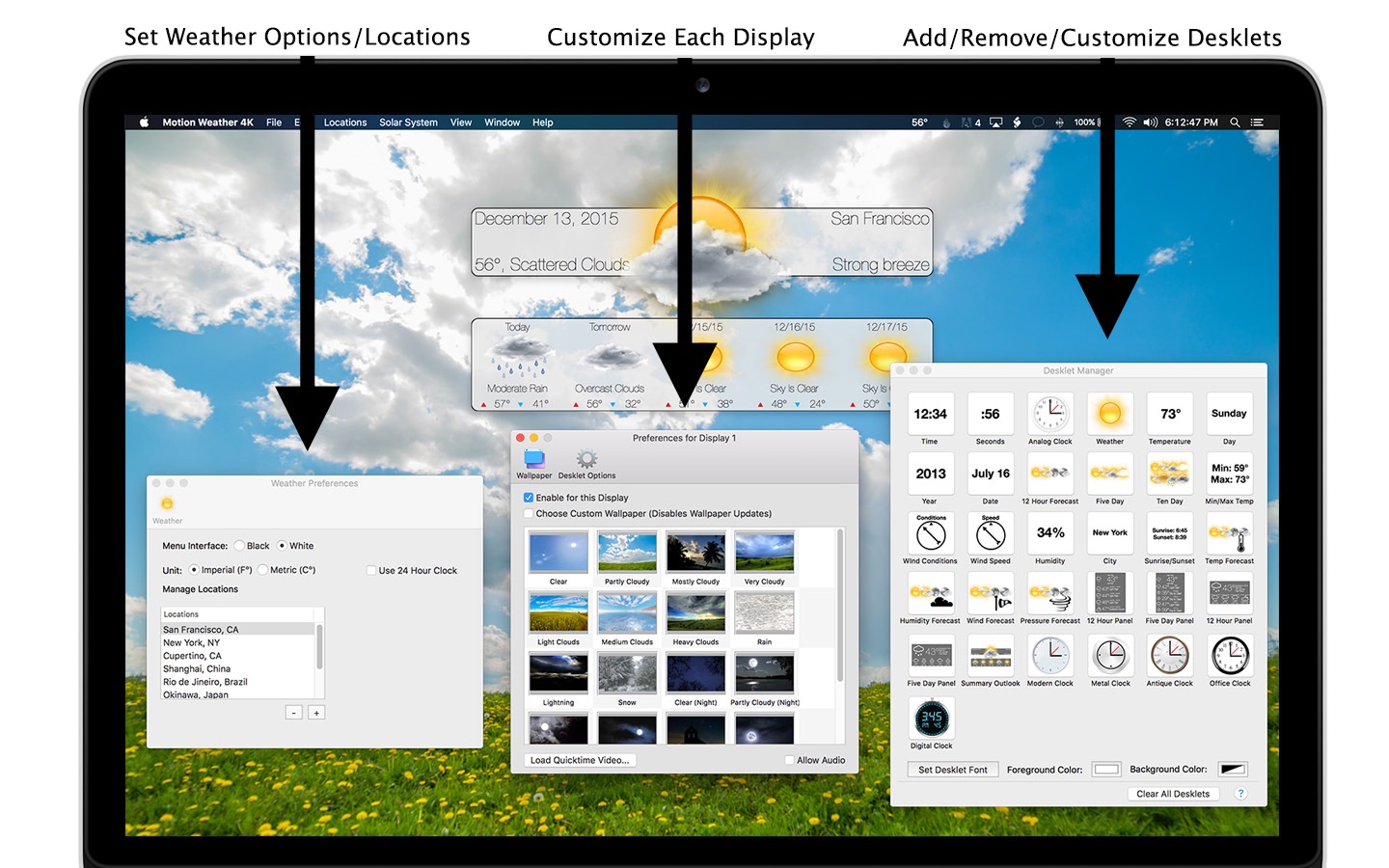 Motion Weather 4K – Ultra HD 1.2.1 screenshot