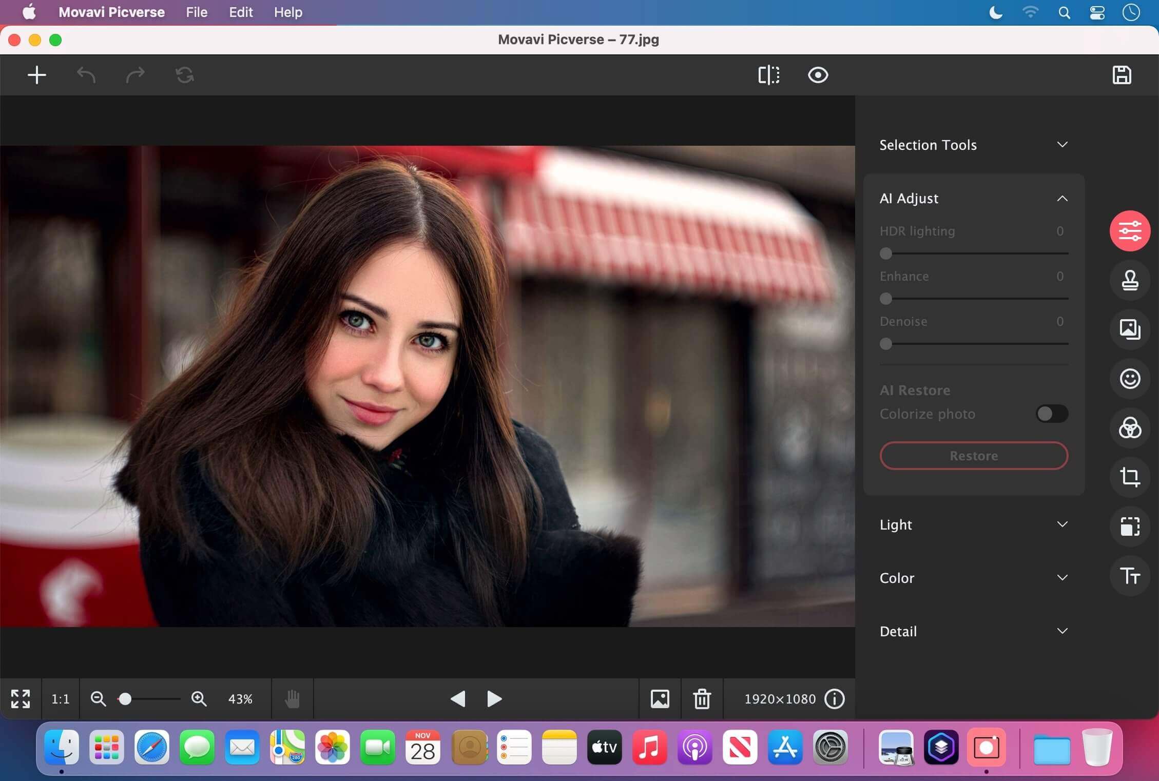 Movavi Picverse 1.11.0 screenshot
