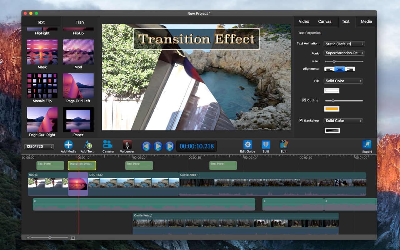 Movie Edit Pro 3.7.3 – Full-featured video editor. screenshot
