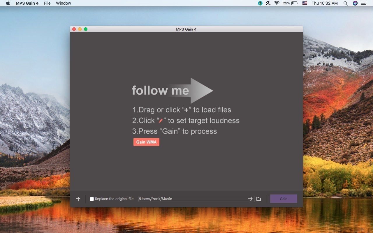 MP3 Gain – Audio Normalization 5.3.0 screenshot