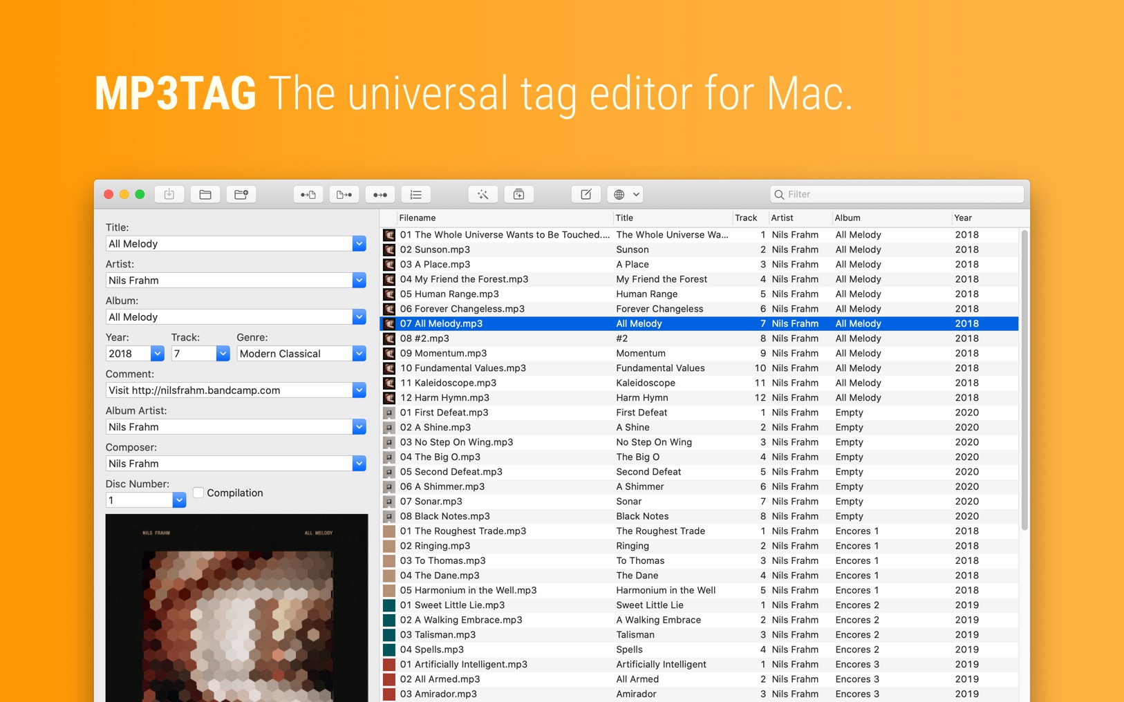 Mp3tag 1.14.0 screenshot