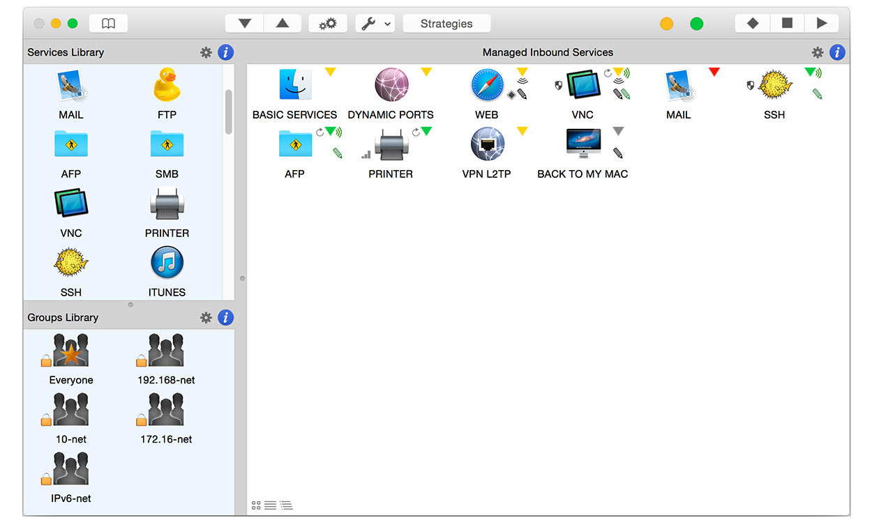 Murus Pro 2.5 screenshot