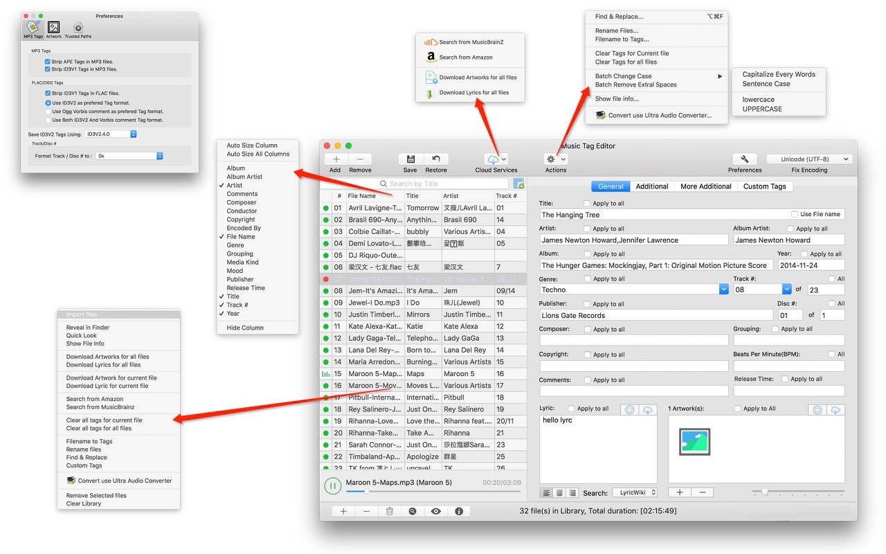 Music Tag Editor Pro 9.3.0 screenshot