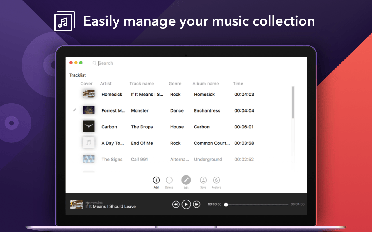 Music Tags Pro 1.0.0 – ID3 Batch Editor. screenshot