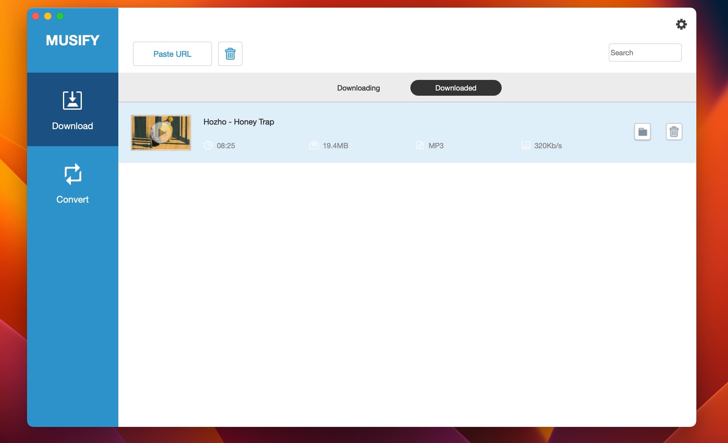 Musify 5.3.0 screenshot