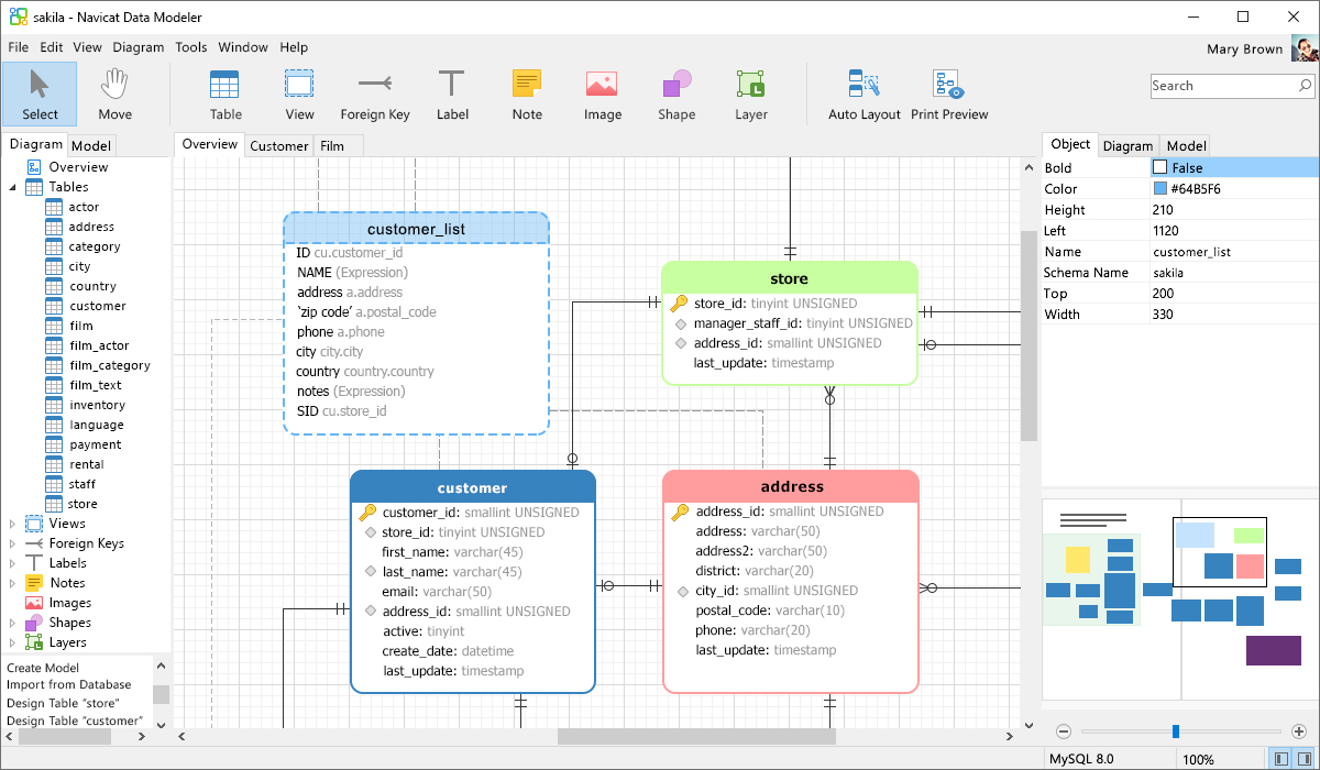 Navicat Data Modeler Essentials 3.3.17 screenshot