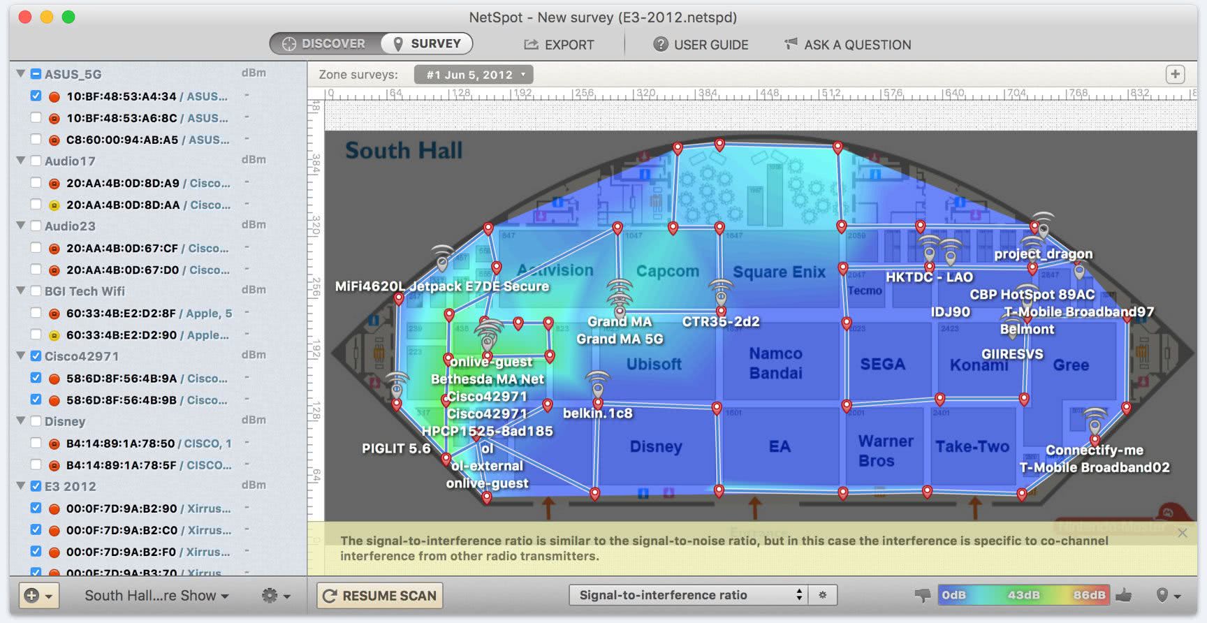 NetSpot 2.10.952 – Wireless survey tool. screenshot