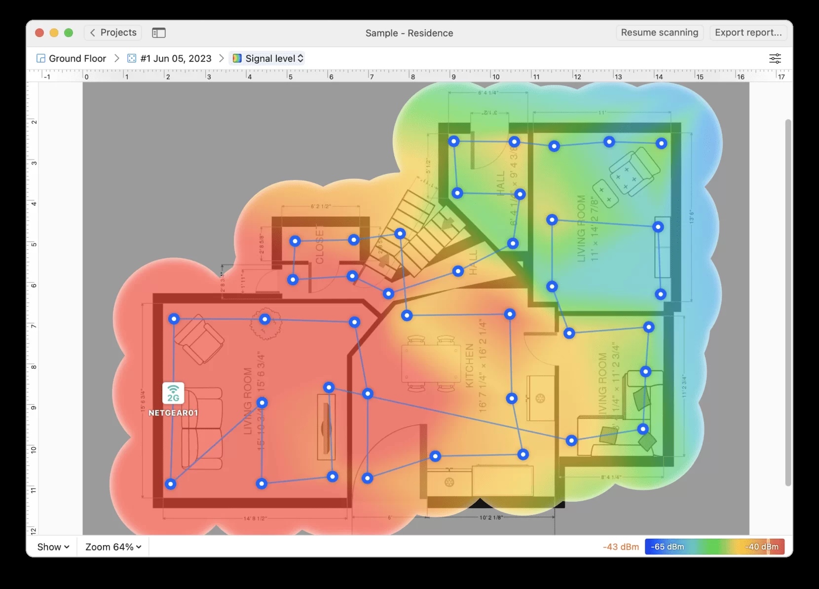 NetSpot Pro 4.0.4502 screenshot