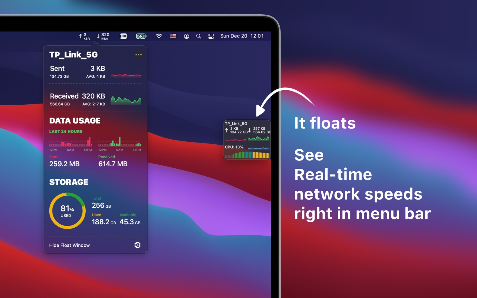 Network & Battery 12.4.2 screenshot