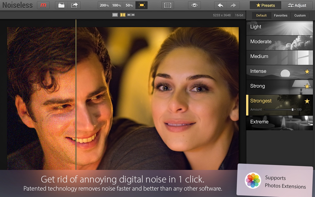 Noiseless 1.3.2 – Remove noise from photos. screenshot