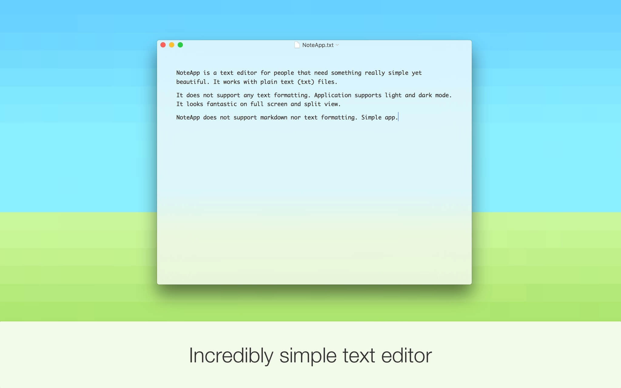 NoteApp 1.0.1 screenshot