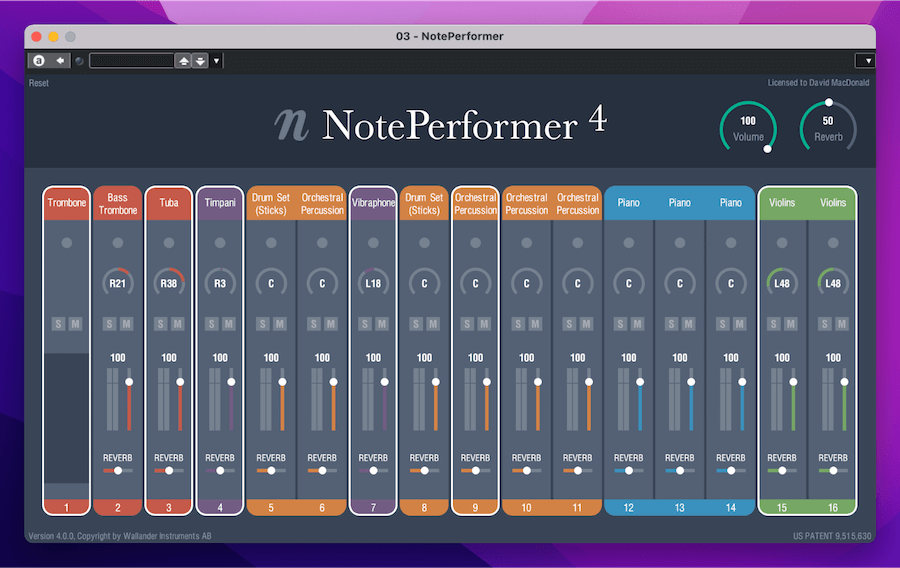 NotePerformer 4.5.0 screenshot