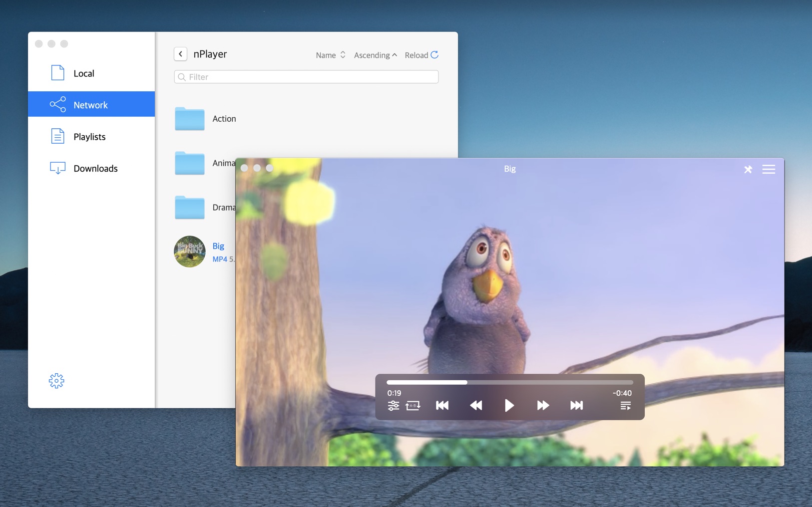 nPlayer 1.4.0 screenshot