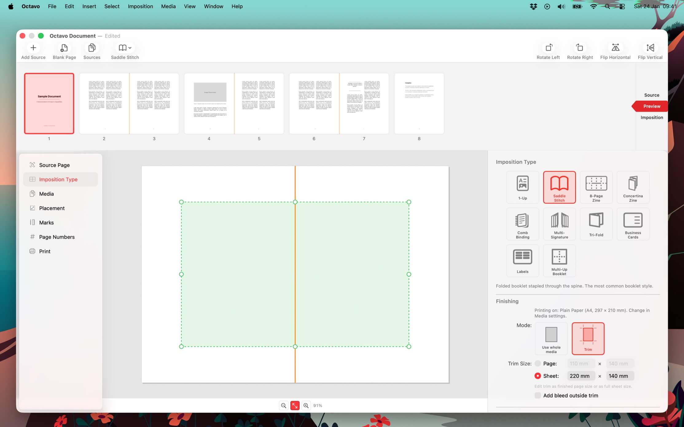 Octavo 1.2.1 screenshot