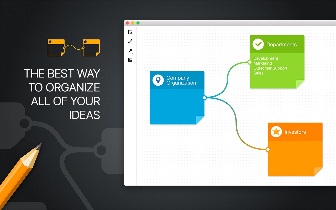 Oh! My Mind Mapping 2 1.2.1 – Memorize ideas or organize your brainstorming process. screenshot