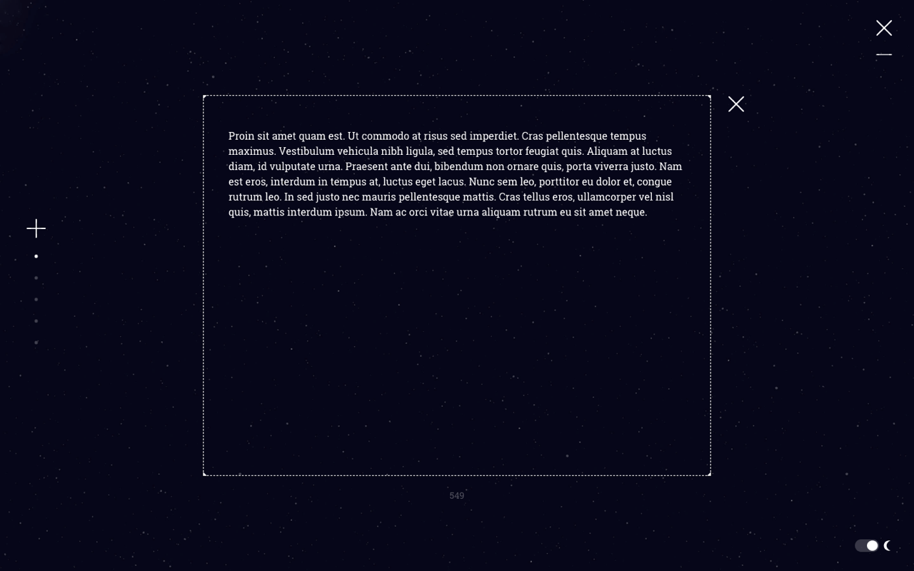 OmmBits 1.0 – Like a note taking app in a more minimal and relaxing space. screenshot