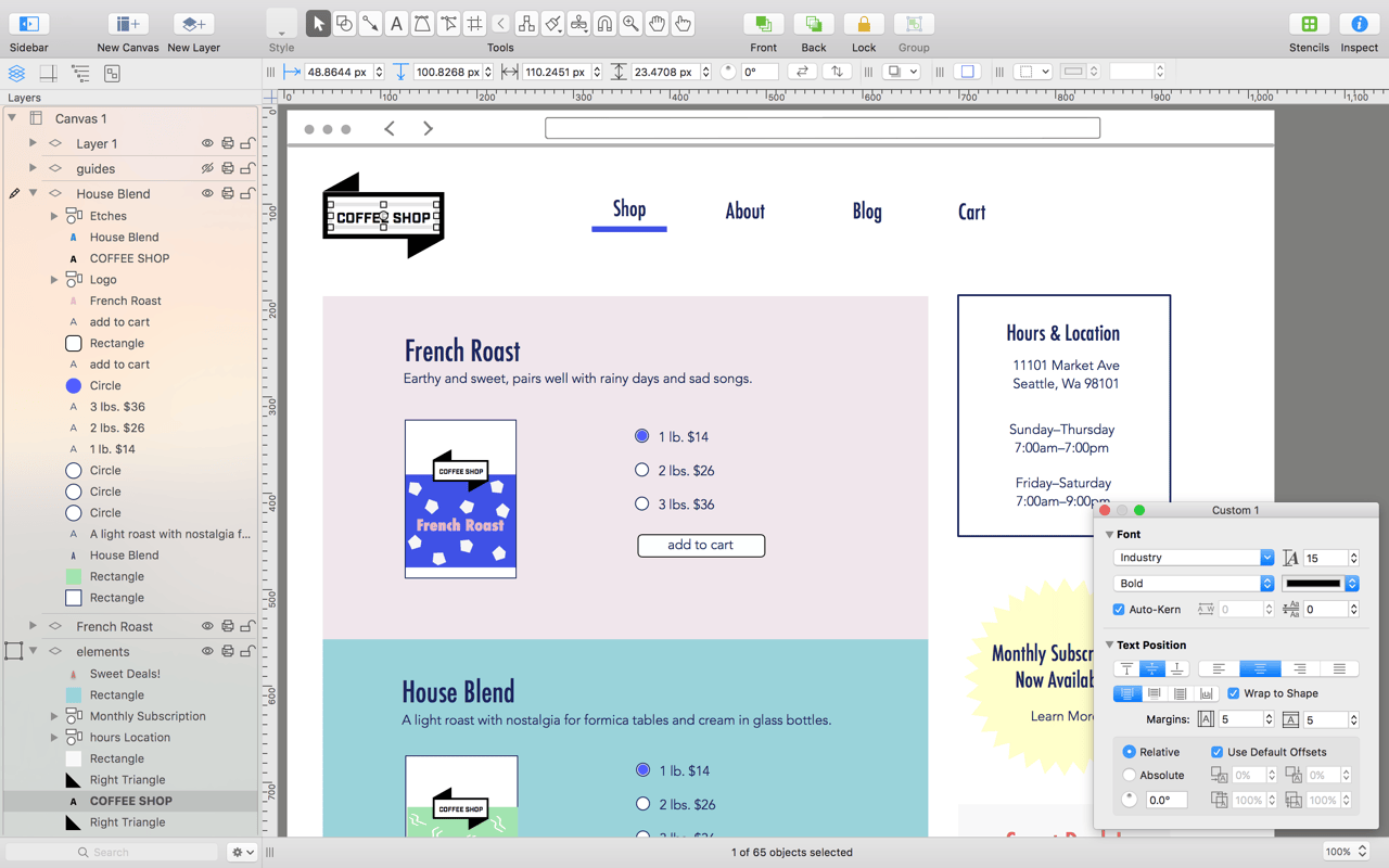 OmniGraffle Pro 7.24.1 screenshot