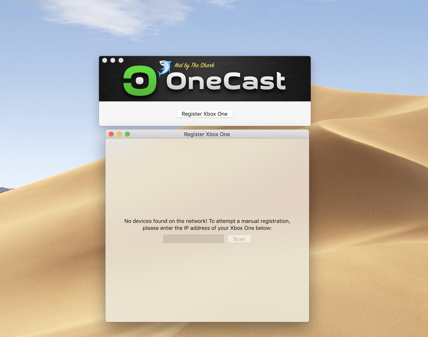 OneCast 1.13 screenshot