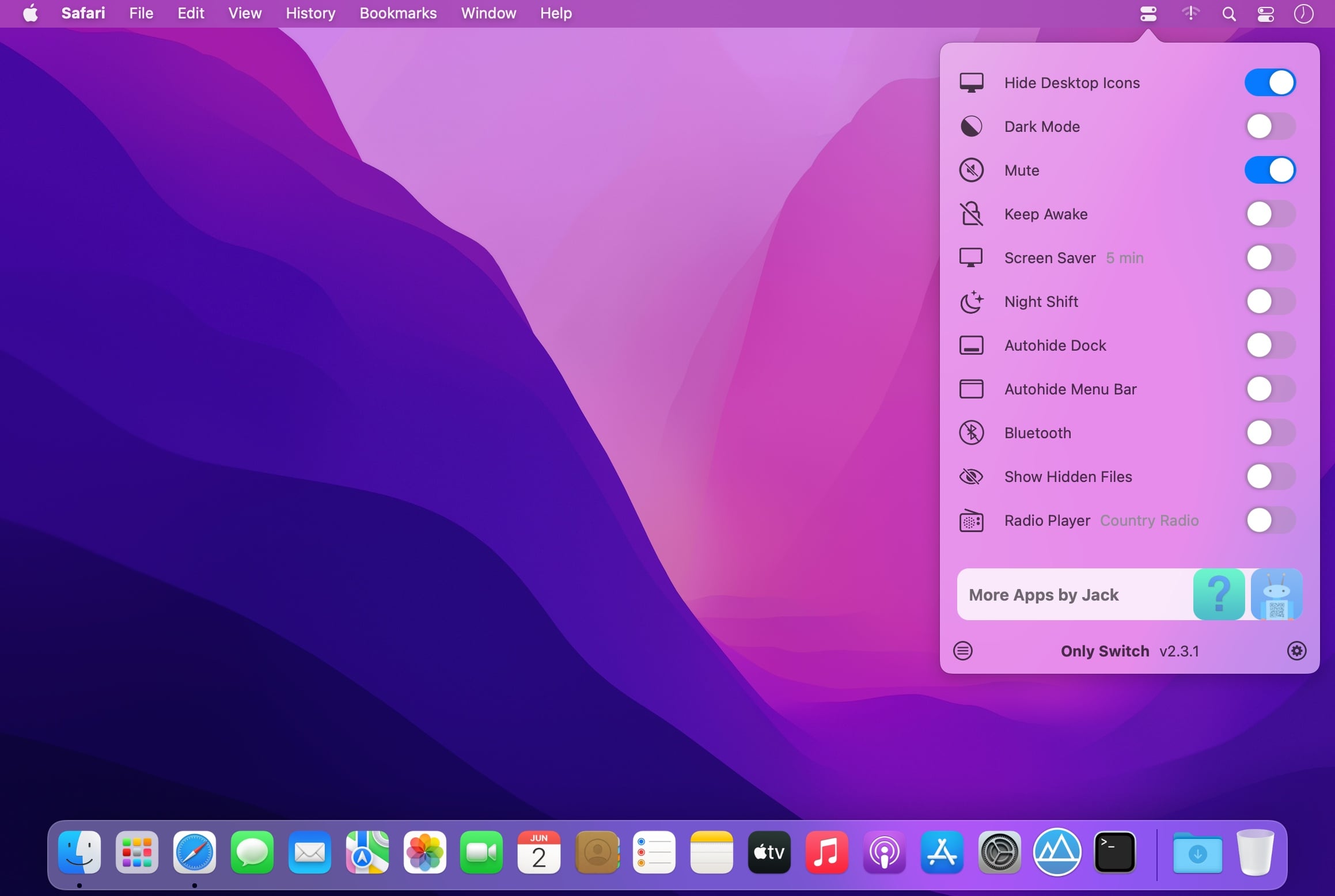 OnlySwitch 2.6.1 screenshot