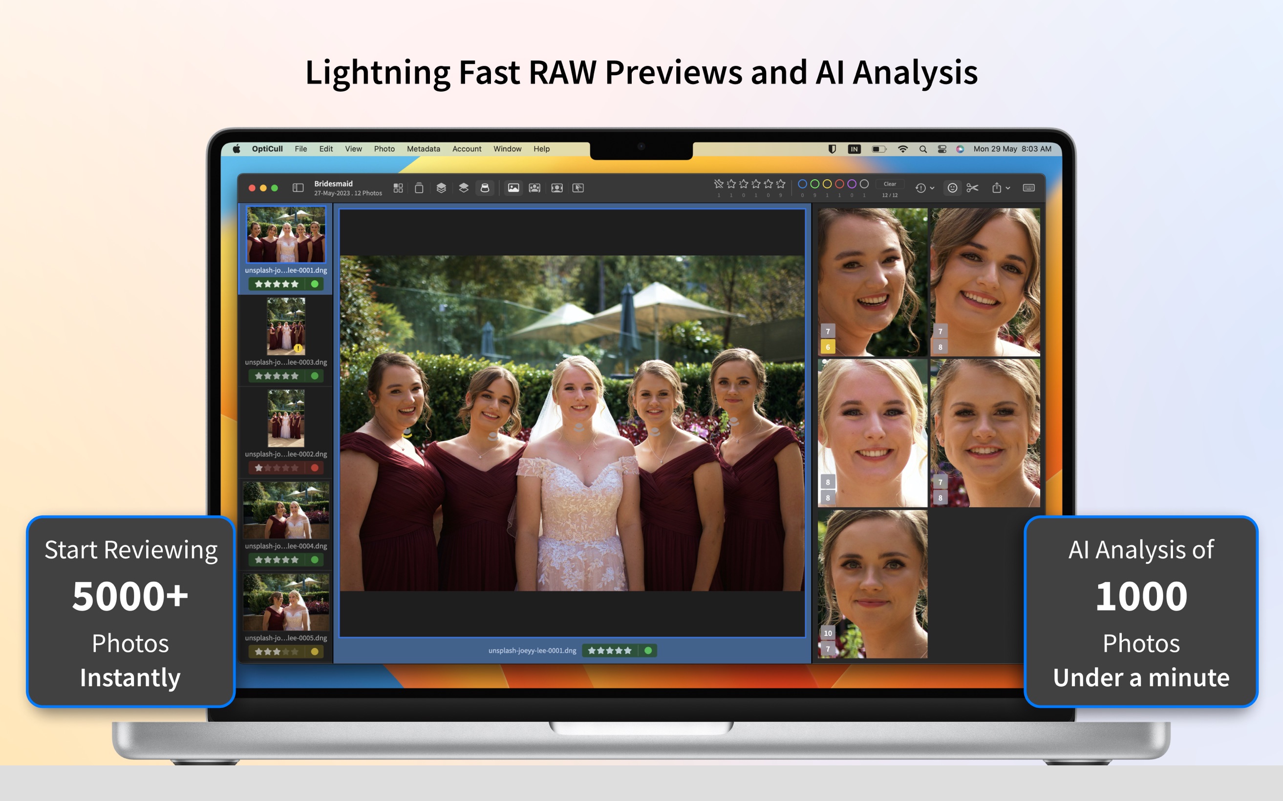 Opticull 1.8.0 screenshot