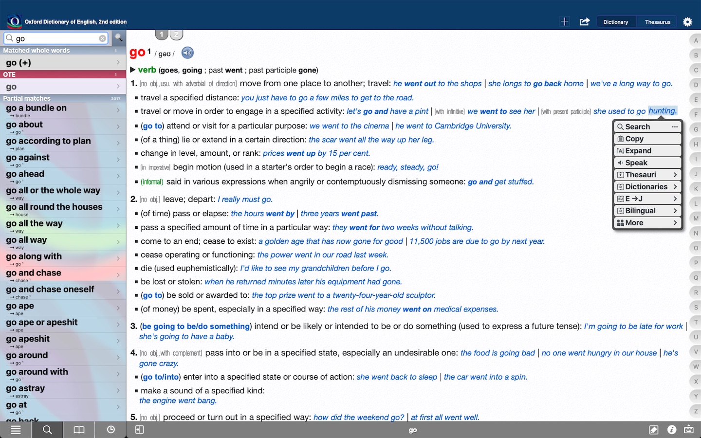 Oxford Deluxe (ODE & OTE) 15.5.2 screenshot