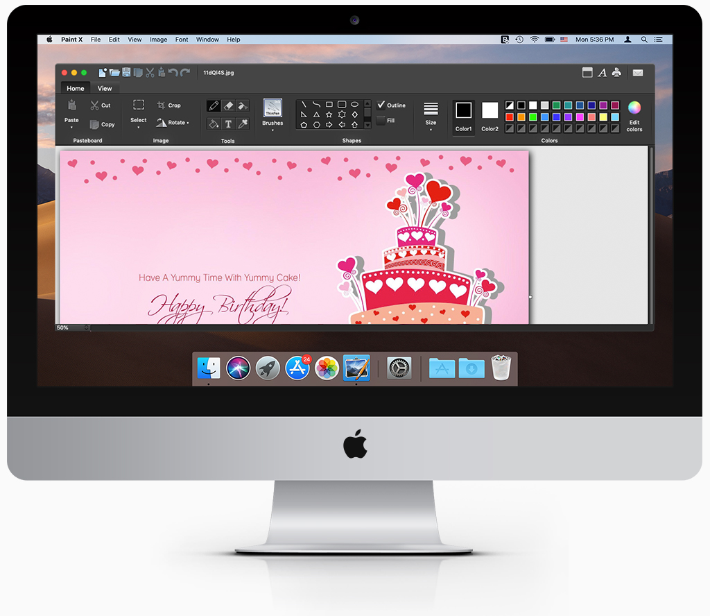 Paint X 6.0 screenshot