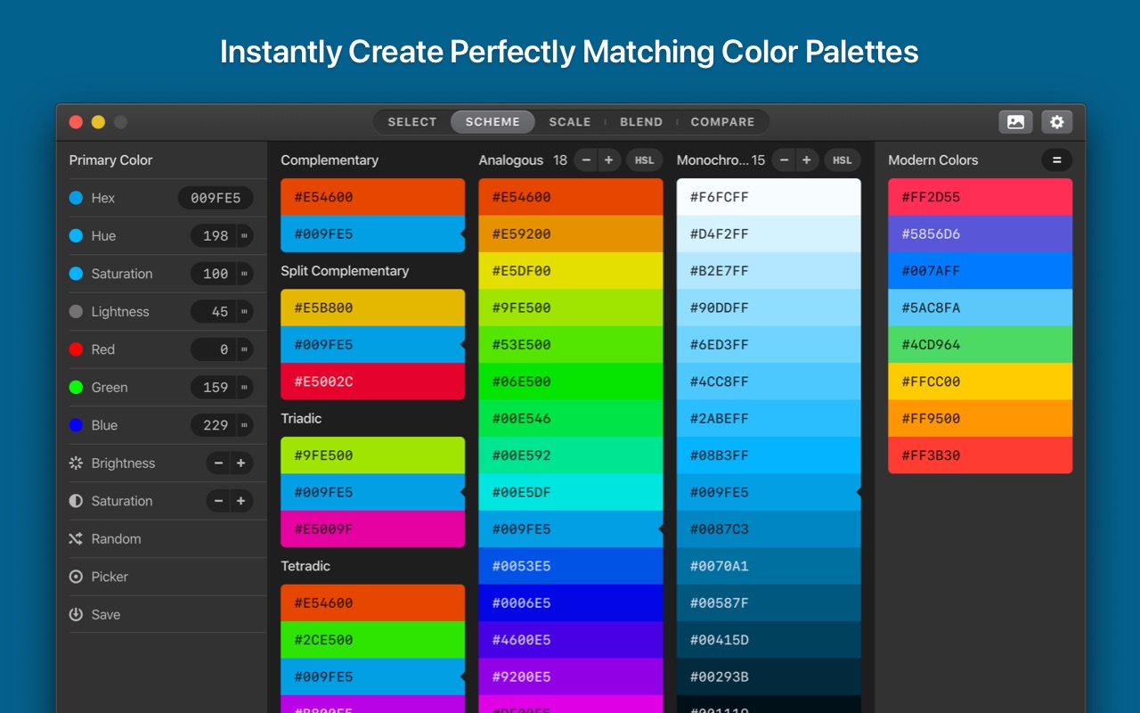 Paletter 4.3.0 screenshot