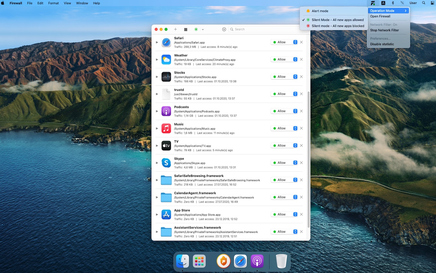 Paragon Firewall – Network Monito‪r‬ 2.0 screenshot