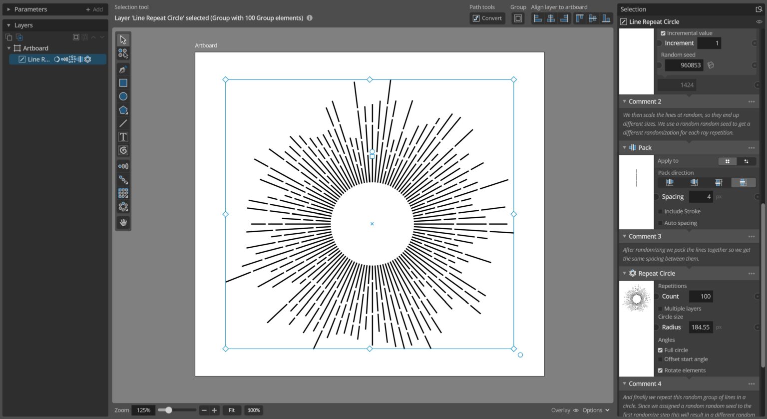 Paragraphic 1.2.4 screenshot