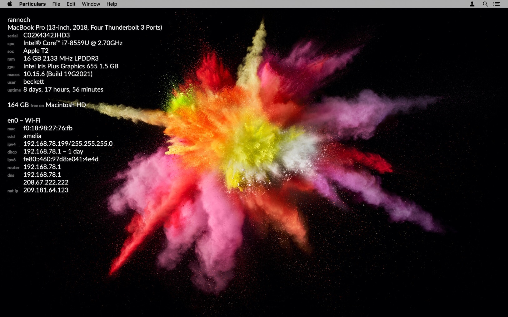 Particulars 34 screenshot