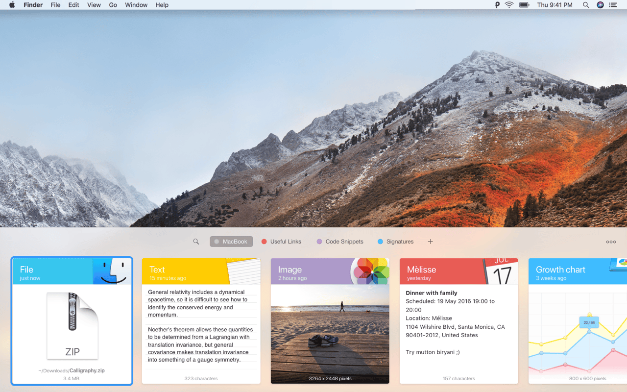 Paste 2.3.3 – Smart cloud clipboard and snippets manager. screenshot