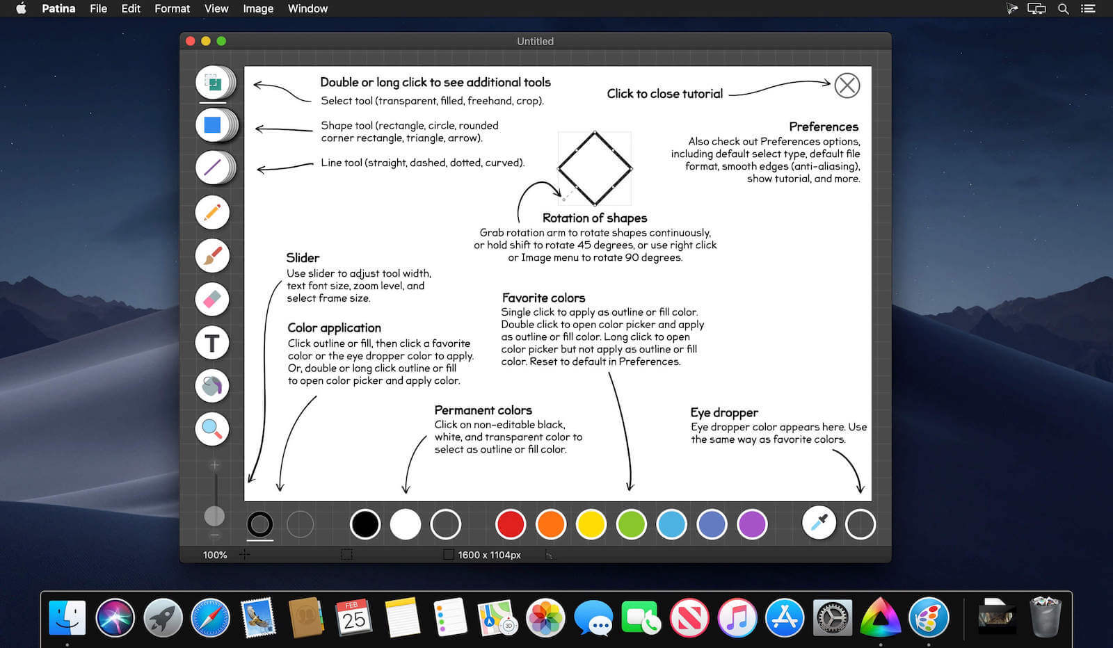 Patina 1.2 screenshot