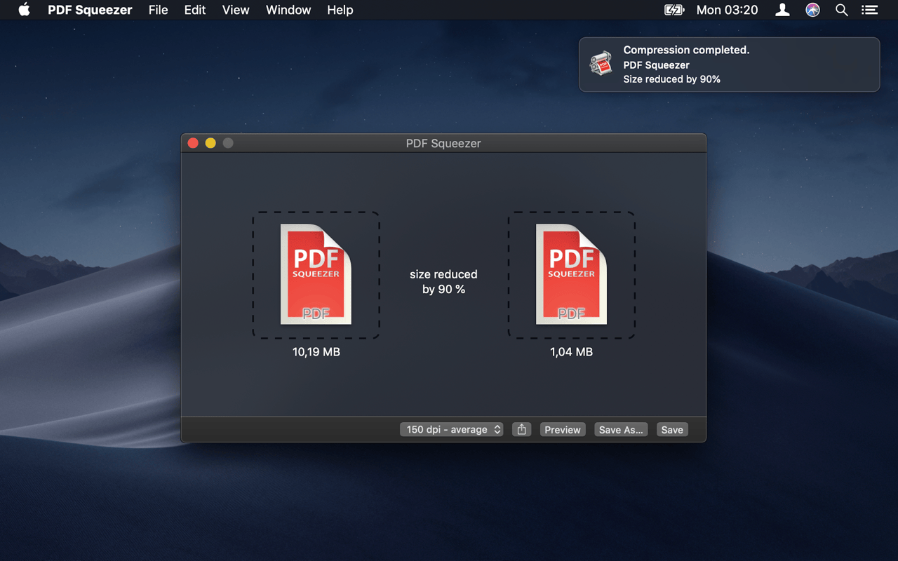 PDF Squeezer 4.8.3 screenshot