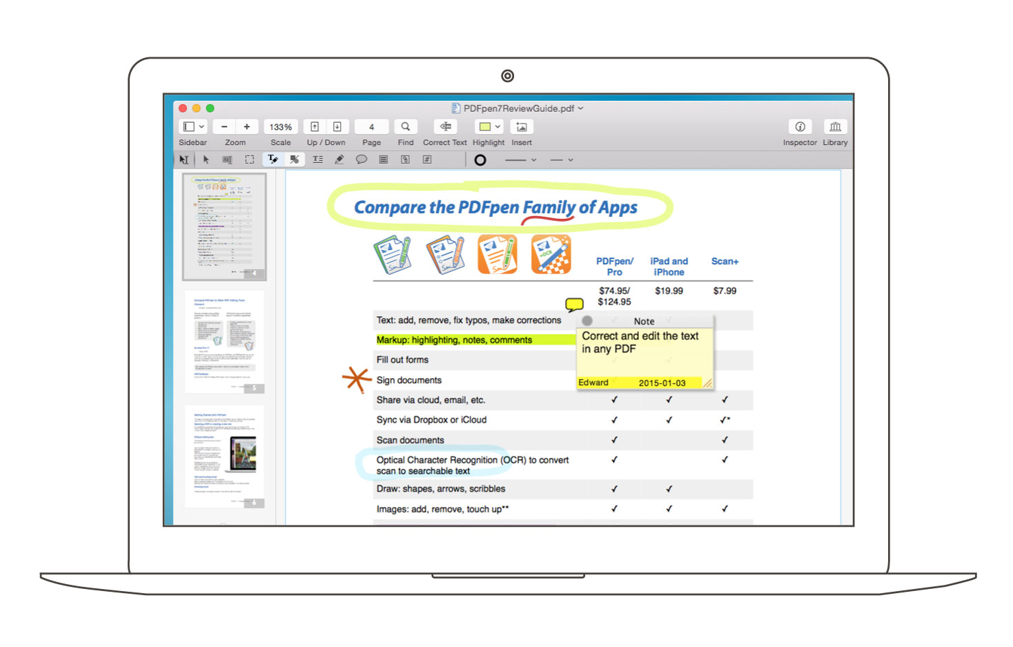 PDFpen 13.1 screenshot