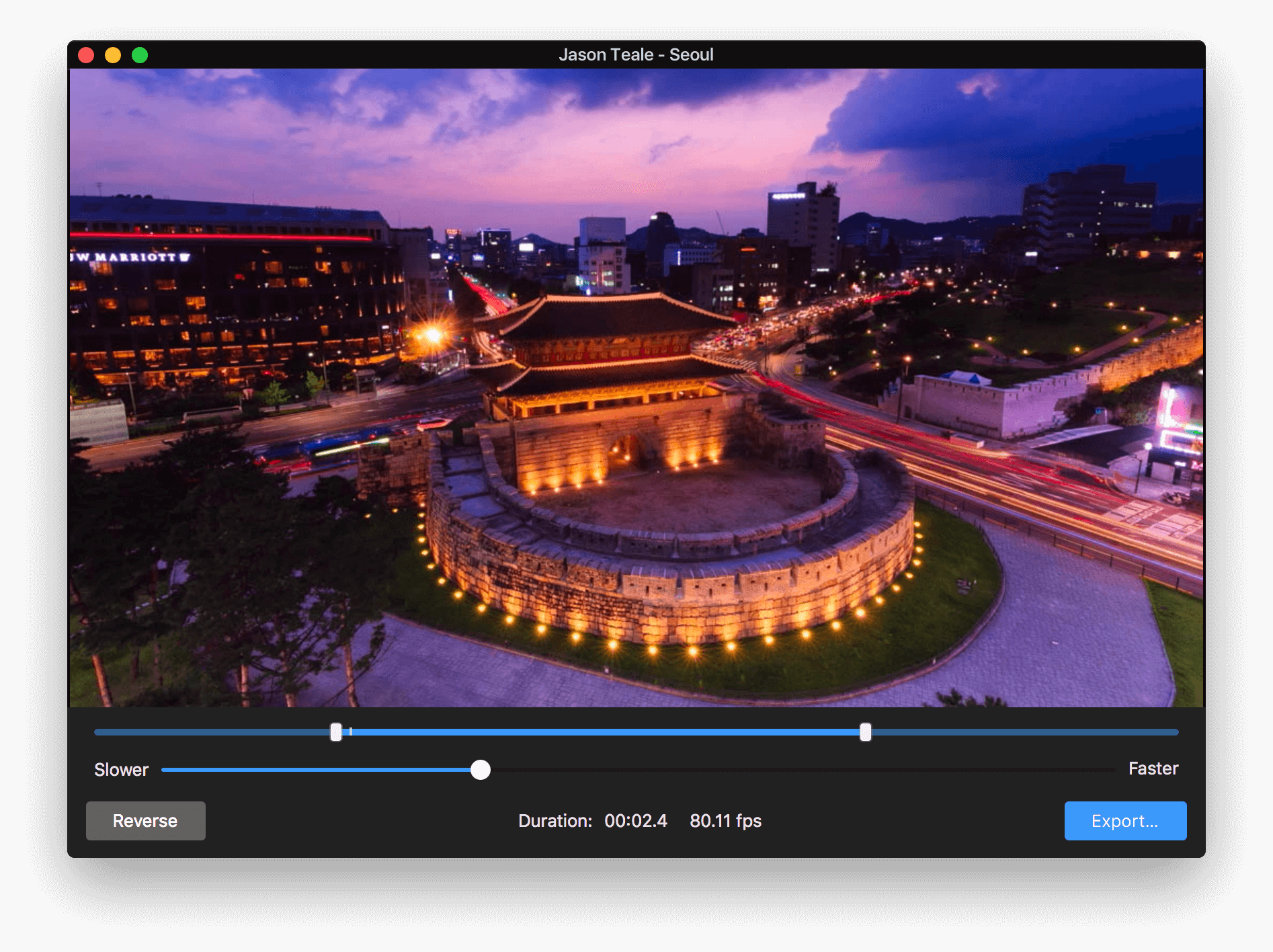 Persecond 1.2.1 – Timelapse video made easy. screenshot