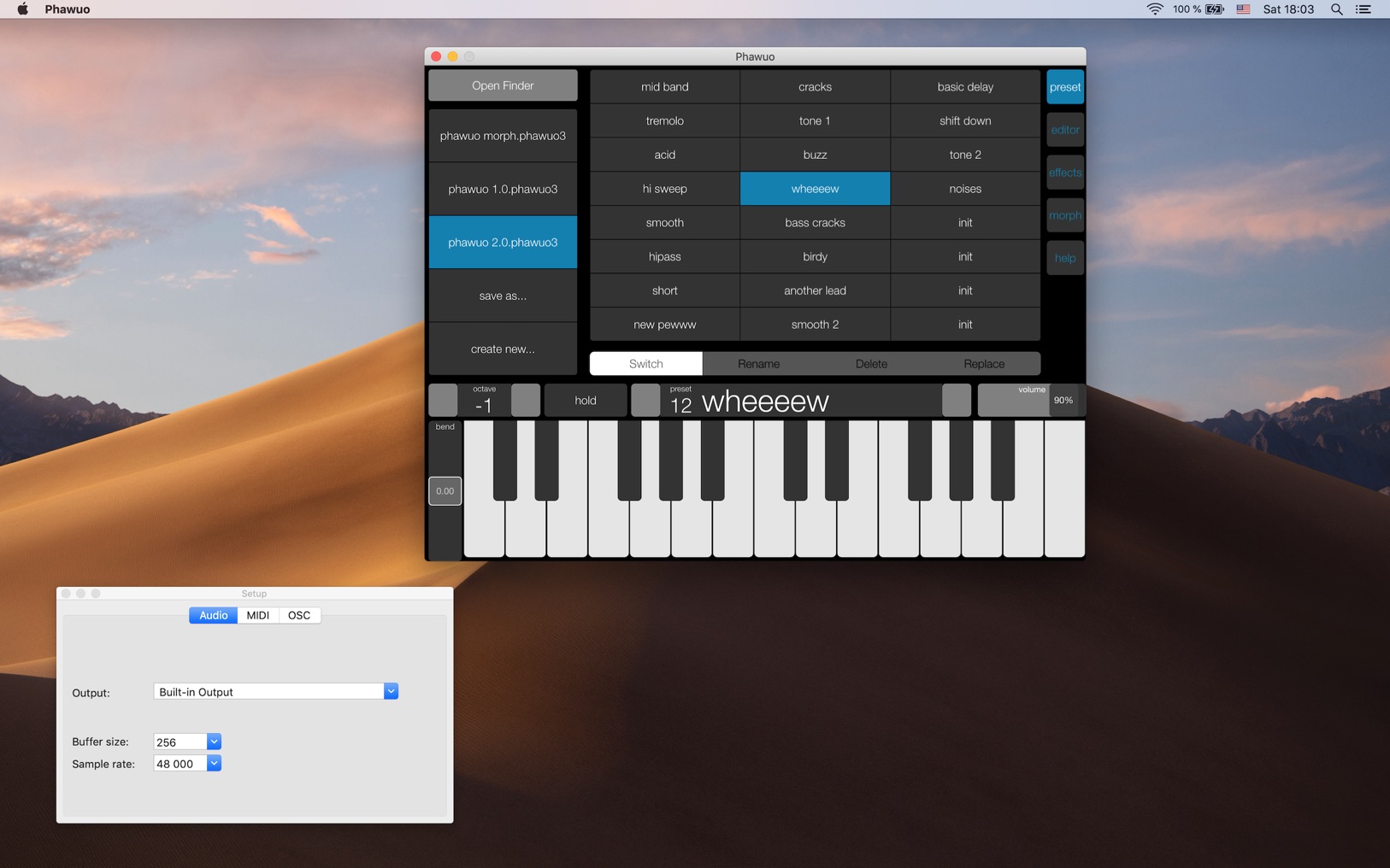Phawuo 3.0.1 screenshot