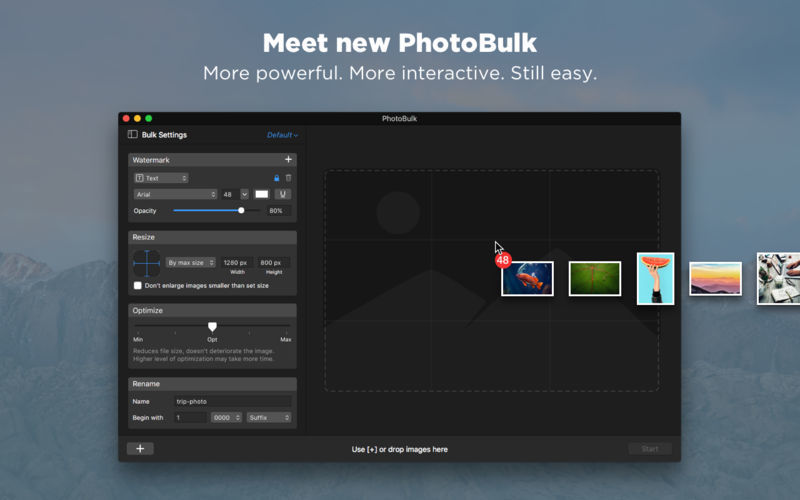 PhotoBulk 2.7 screenshot