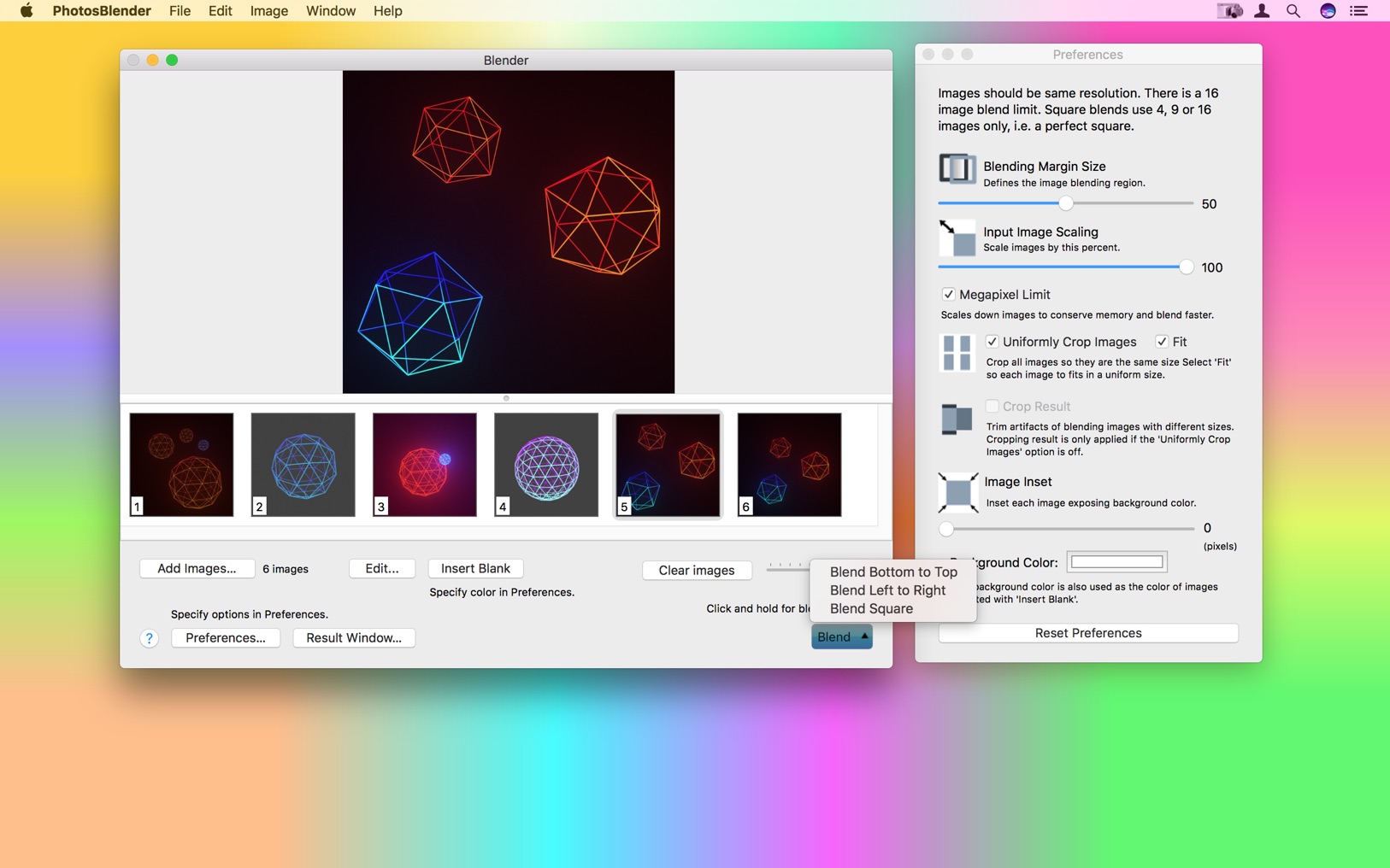 PhotosBlender 2.0.2 screenshot