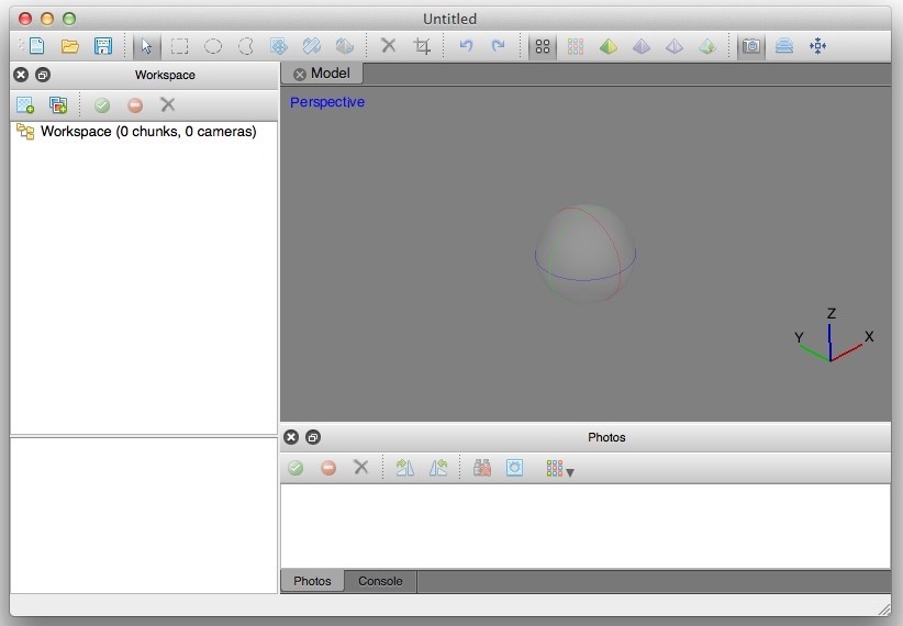 PhotoScan Pro 1.4.1 – Builds textured 3D models using digital photos. screenshot