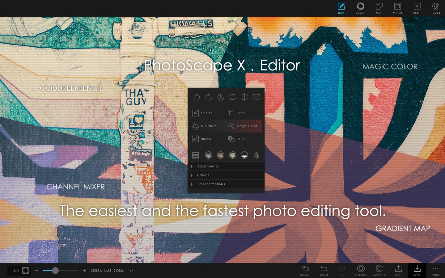 PhotoScape X Pro 4.2.1 screenshot