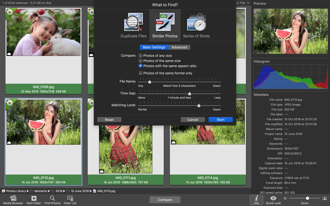 PhotoSweeper 3.3.0 – Find, sort, and eliminate similar photos. screenshot