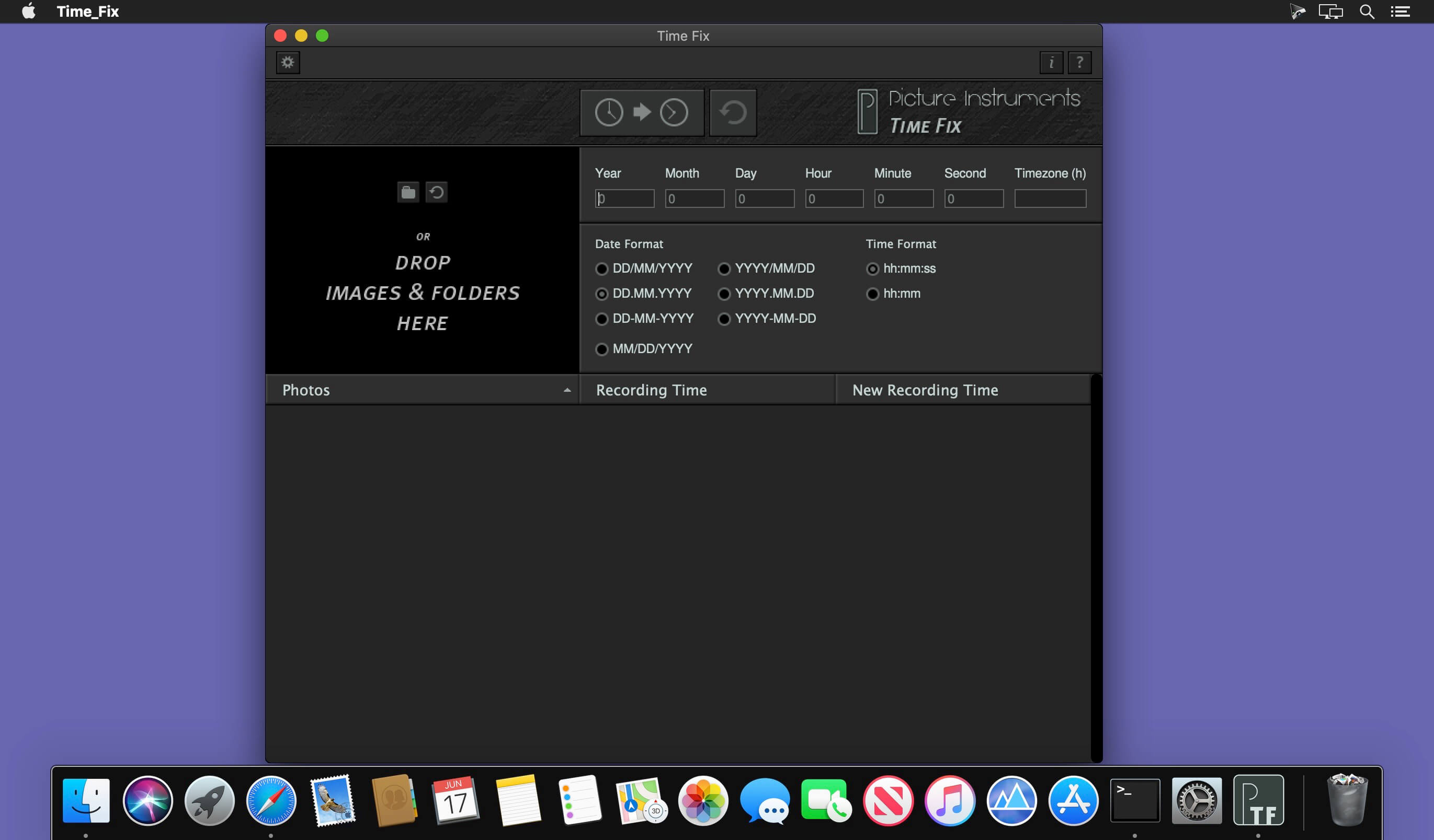 Picture Instruments Time Fix Pro 2.0.4 screenshot
