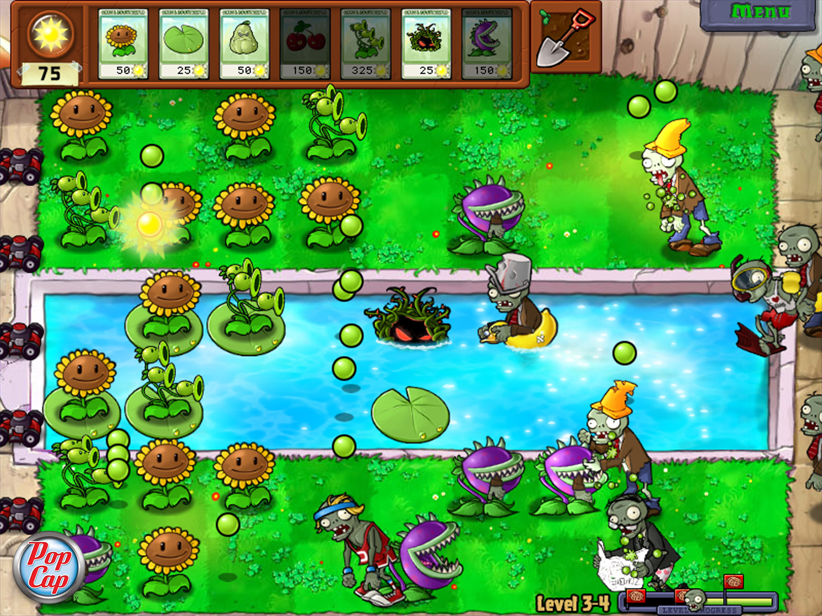 Plants vs Zombies 1.0 screenshot