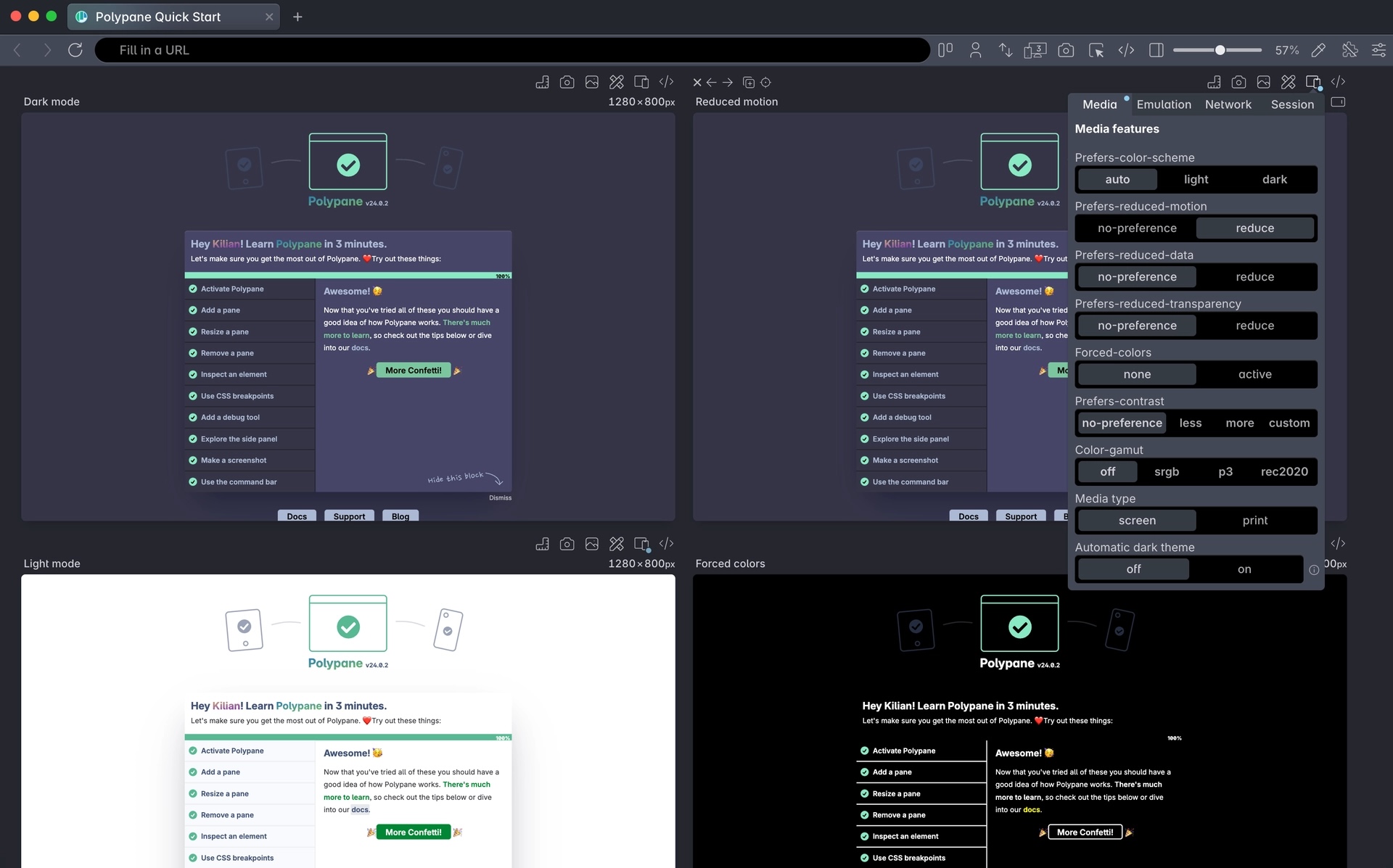 Polypane 29.0.0 screenshot