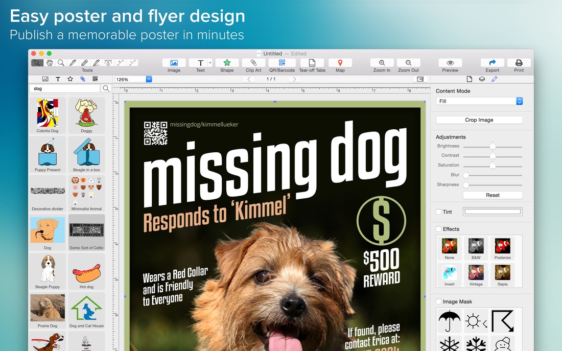Poster Maker 1.1.1 – Easy way to create memorable posters and flyers. screenshot