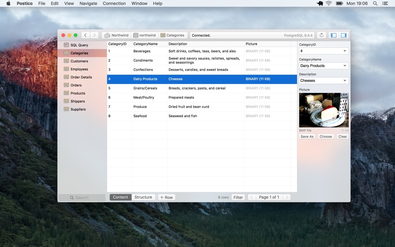 Postico 2.0.2 (9617) Dev screenshot