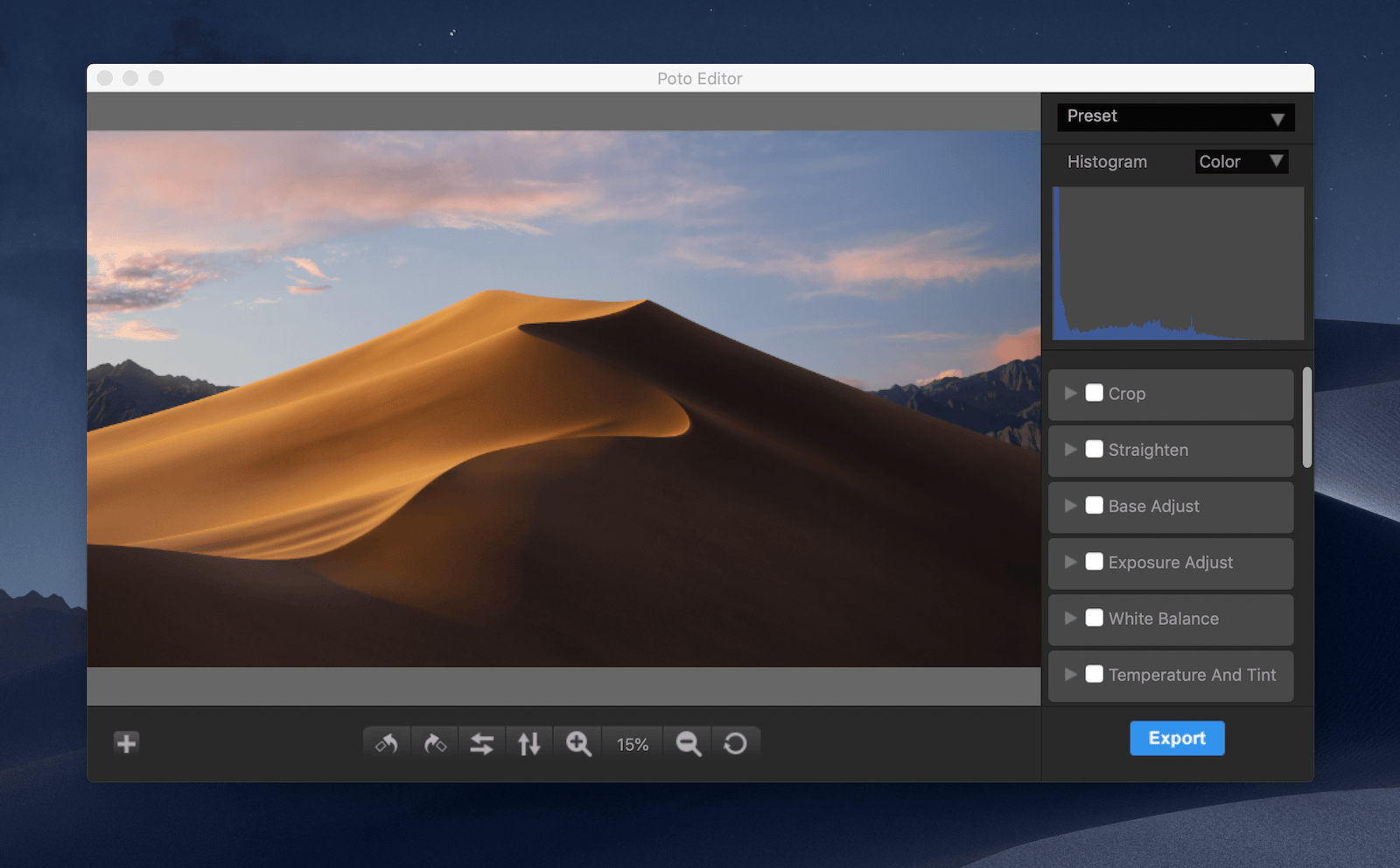 Poto Editor 2.3 screenshot